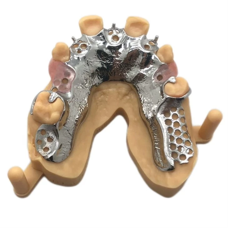 Estructura metàl·lica de CoCr dental